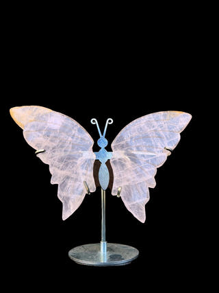Rose Quartz Butterfly – Love & Softness