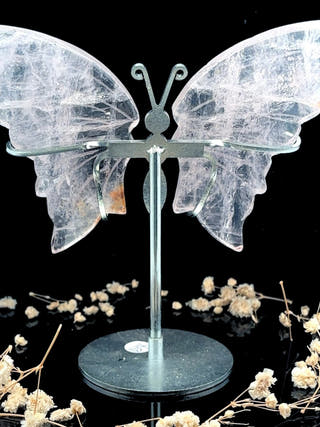 Rose Quartz Butterfly – Love & Softness