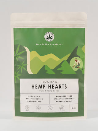 Hemp Hearts 500 Grams India Hemp Organics