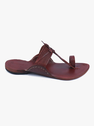 Down to earth Men Kolhapuri Chappal