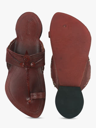 Down to earth Men Kolhapuri Chappal