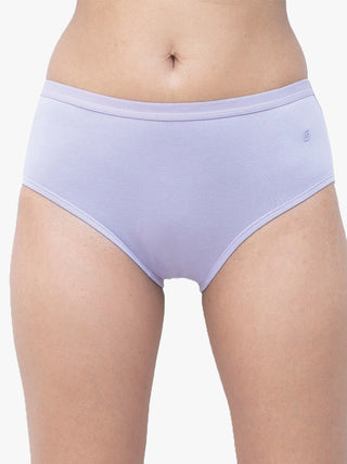 Organic Everyday Undies Lavender & Greenfig Hipster - Set of 2 SochGreen