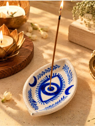 Mindful Self-Care Gift Box | Affirmation Cards, To-Do List, Evil Eye Holder & Ceramic Mugs
