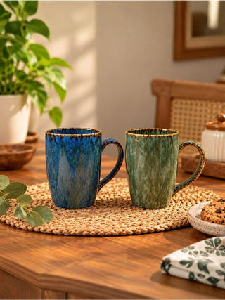 Mindful Self-Care Gift Box | Affirmation Cards, To-Do List, Evil Eye Holder & Ceramic Mugs