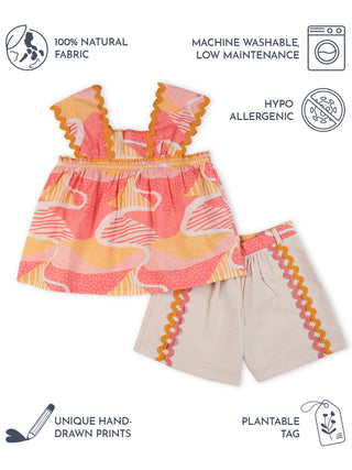 Candy Escape Printed Co-Ord Set Miko Lolo