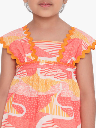 Candy Escape Printed Flare Top Miko Lolo