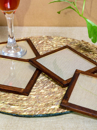  - Material Coaster sets in  color