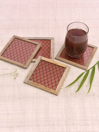  - Material Coaster sets in  color