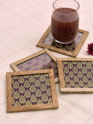  - Material Coaster sets in  color