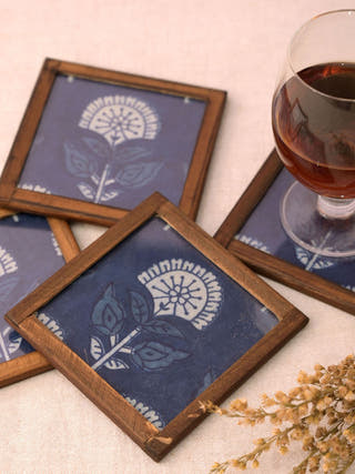 Roumbus Cut Coasters Home Yarn