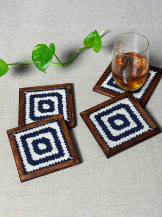 Lover'S Charm Cotton coaster Coaster Home Yarn