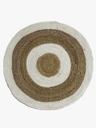 "Serene Spaces: Tranquil Ambiance with Jute Rug Grace" Home Yarn