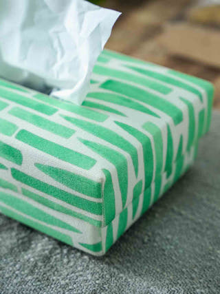 Serenity In Green Tissue Box Home Yarn
