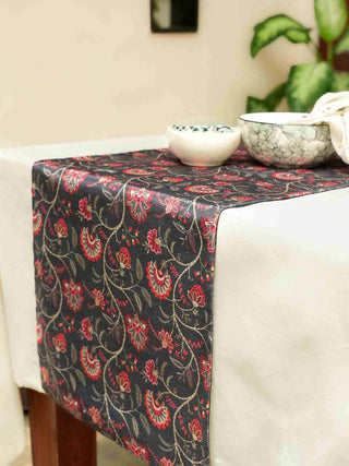 Vibrant Visions Silk Table Runner Home Yarn