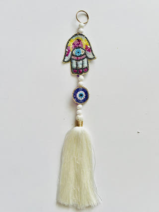 Hamsa Hand Festive Decor Hanging Little Canvas