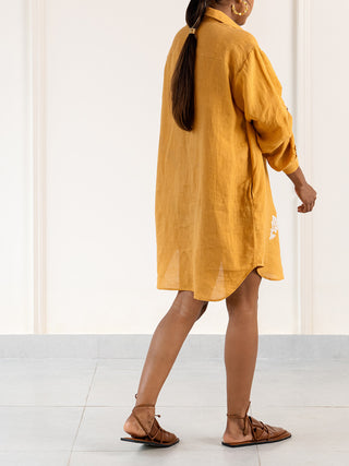 Marisol linen dress Headstrong by Hema Sharma
