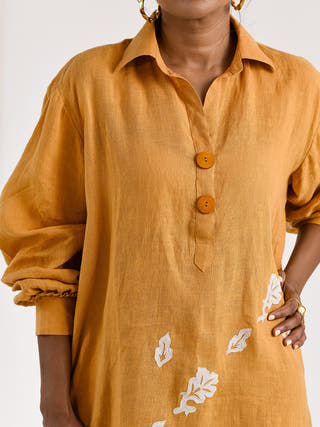 Marisol linen dress Headstrong by Hema Sharma