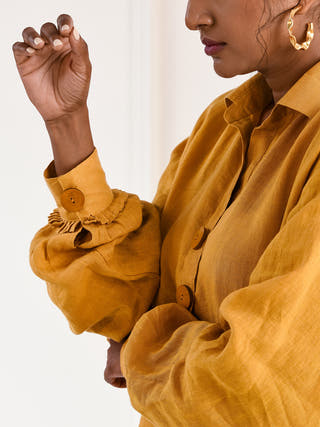 Marisol linen dress Headstrong by Hema Sharma