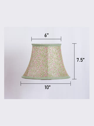Brocade Bell Lampshade