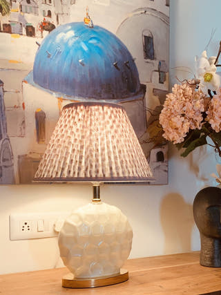 Pink Paisley Empire Lampshade