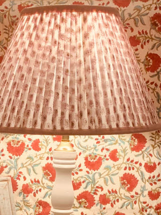 Pink Paisley Empire Lampshade