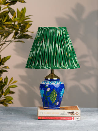 Green Ikat Empire Lampshade