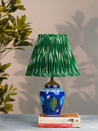 Green Ikat Empire Lampshade