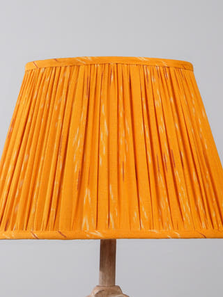 Orange Ikat Empire Lampshade