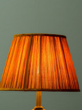 Orange Ikat Empire Lampshade