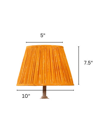 Orange Ikat Empire Lampshade
