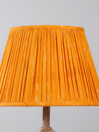 Orange Ikat Empire Lampshade