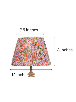 Multicolour Block Print Empire Lampshade