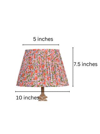 Multicolour Block Print Empire Lampshade
