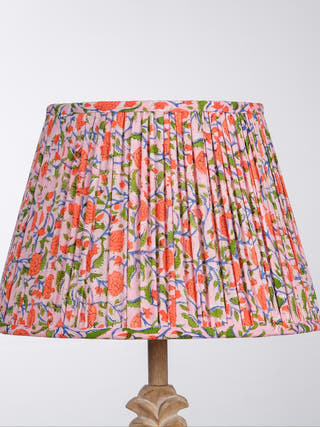 Multicolour Block Print Empire Lampshade