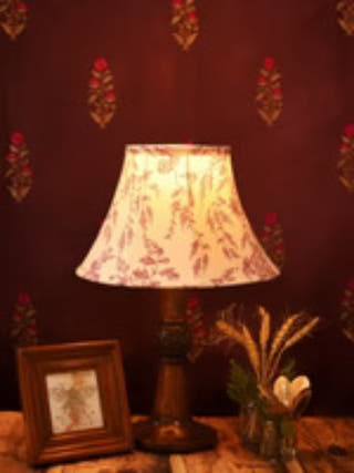 Garden of Roses Bell Lampshade