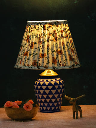 Marigold Pleated Empire Lampshade