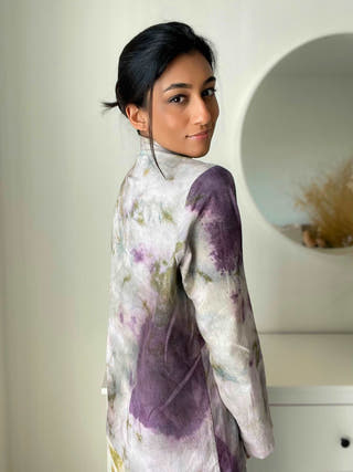 Eela Natural Dye Marble Co-Ord Set