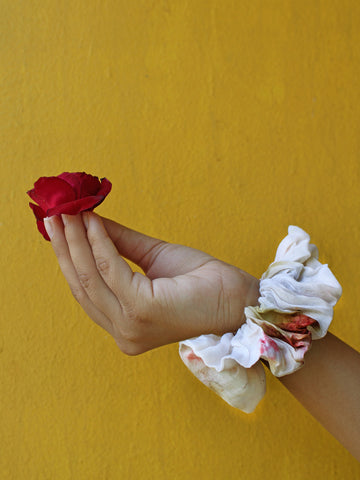 Rose Soft Scrunchies