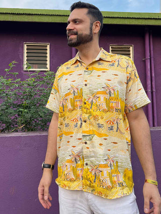 White Lotus Yellow Shirt Siesta o'Clock