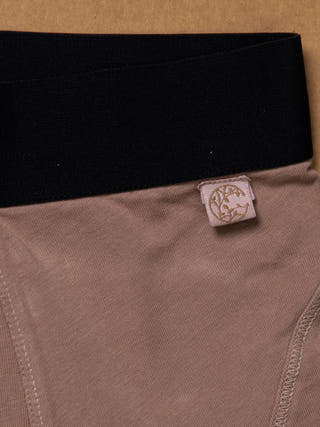 Mens Trunks - Brrown - Anti-Bacterial Organic Cotton Plant-Dyed Trunks- Pack of 1