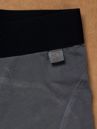 Mens Trunks - Iron Grey Plant Dyed Stretchable Comfortable Underwear- Pack of 1