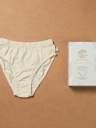 Comfy Plant-Dyed Mid-Rise Boys' Briefs | Pack of 3