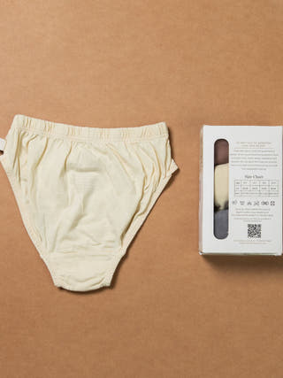 Comfy Plant-Dyed Mid-Rise Boys' Briefs | Pack of 3