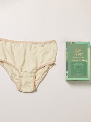 Comfy Organic Cotton Mid-Rise Girls' Underwear | Pack of 3