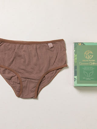 Girls' Organic Cotton Mid-Waist Panties | Pack of 3