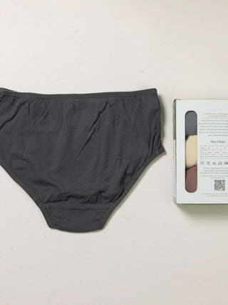 Girls' Organic Cotton Mid-Waist Panties | Pack of 3