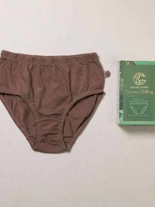 Comfy Organic Cotton Anti-Bacterial Hipster Panties | Pack of 2