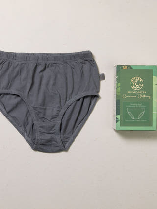 Plant-Dyed Organic Cotton Full-Coverage Hipster | Pack of 2