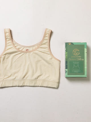 Womens All Day Comfortable Stretchable Bra- Pastel Yellow