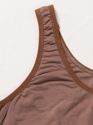 Womens All Day Comfortable Stretchable Brown Bra